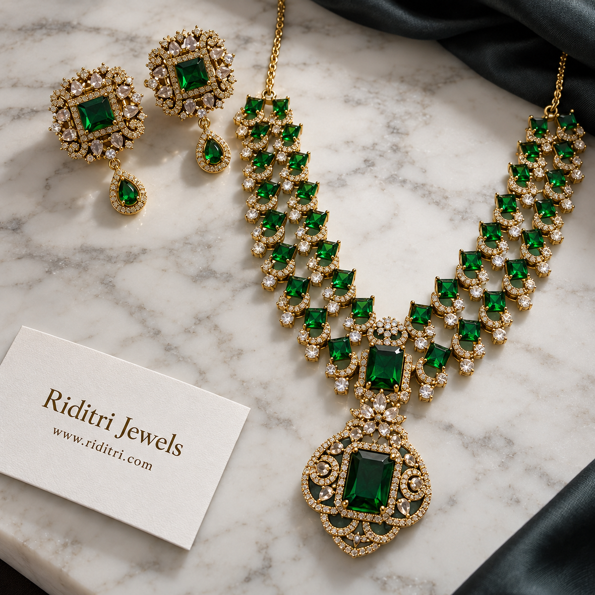 Rajsi Nita Ambani Inspired Necklace Set