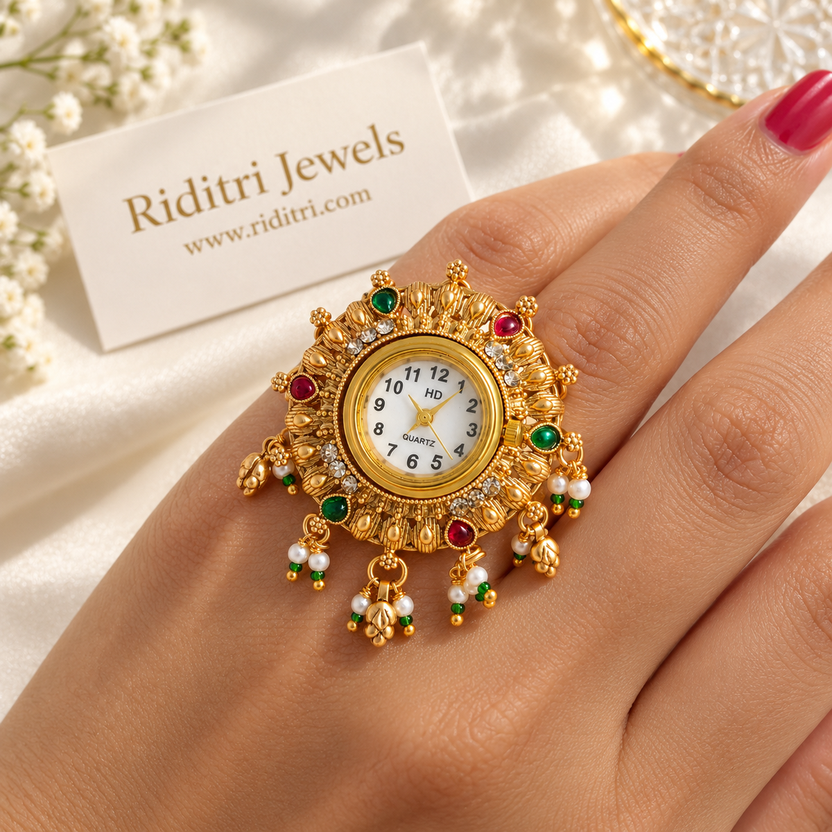 Viral Kashmiri Adjustable Ring