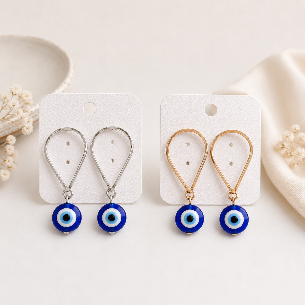 Evil Eye Earrings Combo