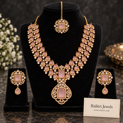Rajsi Nita Ambani Inspired Necklace Set