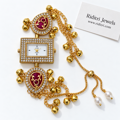 Mehr Ruby Ghungroo Watch