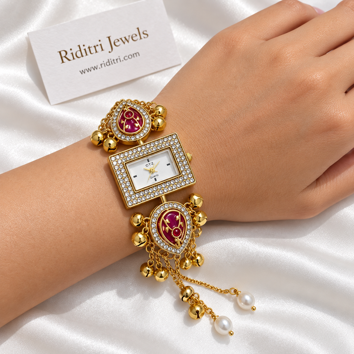 Mehr Ruby Ghungroo Watch