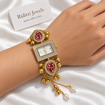 Mehr Ruby Ghungroo Watch