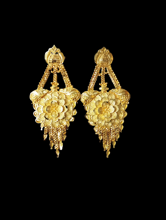 Gold Plated Vamika v3 Earrings