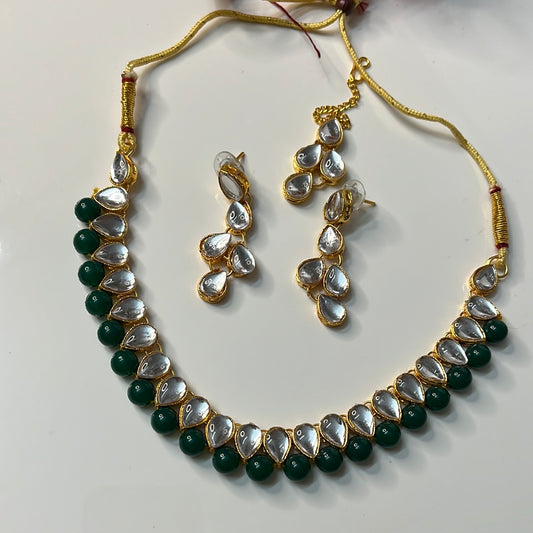 Sangini Green Necklace Set
