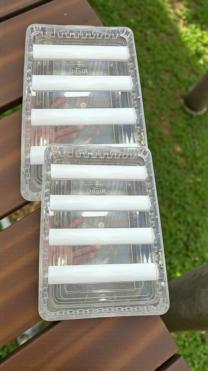 Transparent 4 Roll Bangle Box