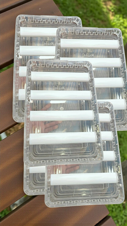 Transparent 4 Roll Bangle Box