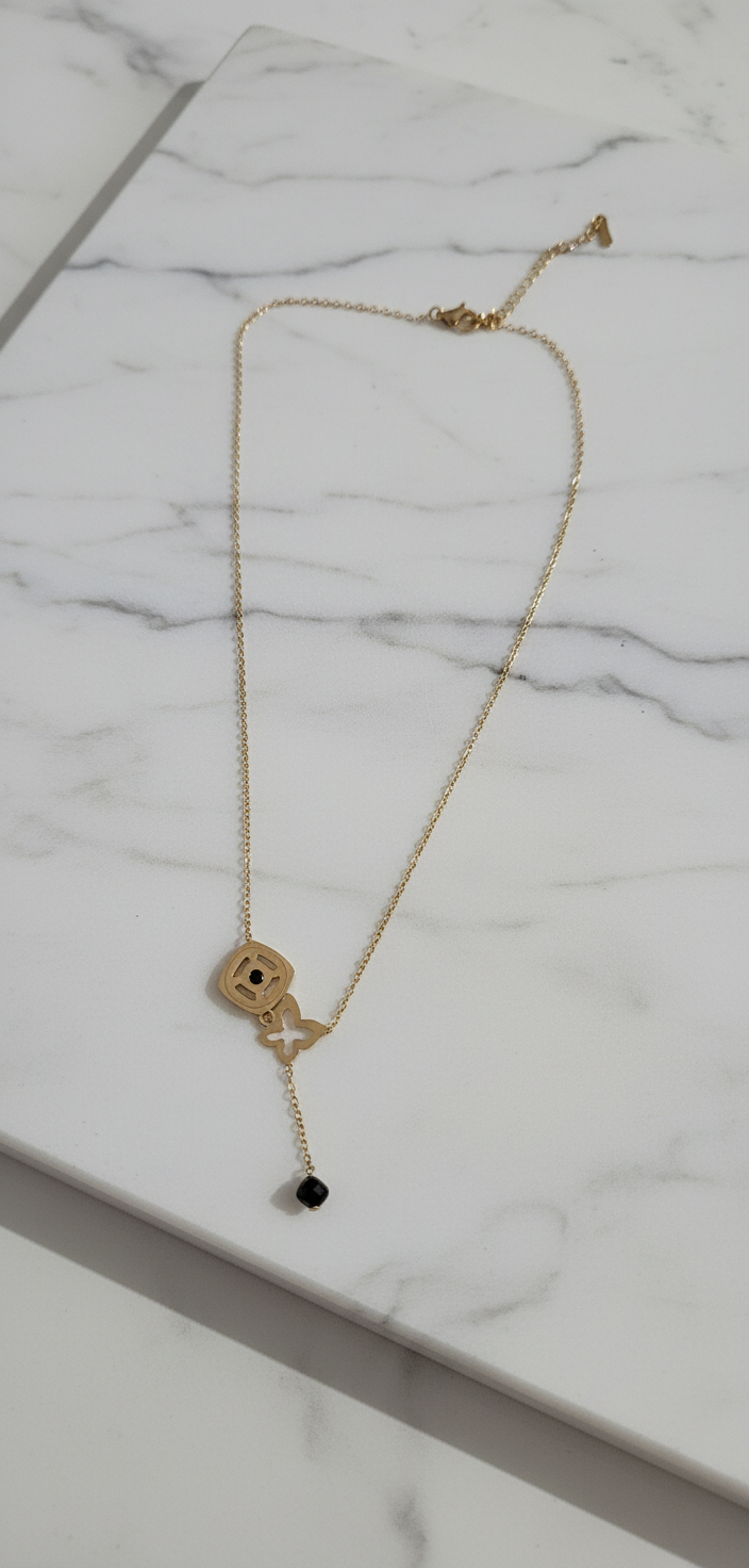 Anti Tarnish Voilla Chain Necklace