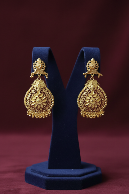 Gold Plated Vamika v1 Earrings