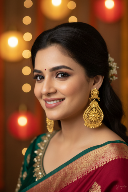 Gold Plated Vamika v1 Earrings
