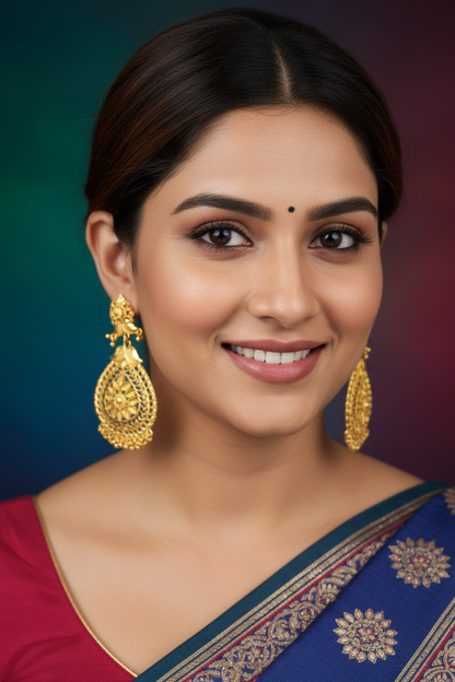 Gold Plated Vamika v1 Earrings