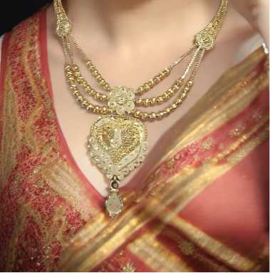 Gold Plated Necklace Set