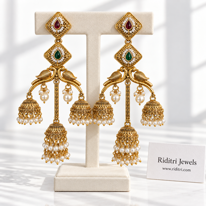 Viral Morni Kashmiri Earrings
