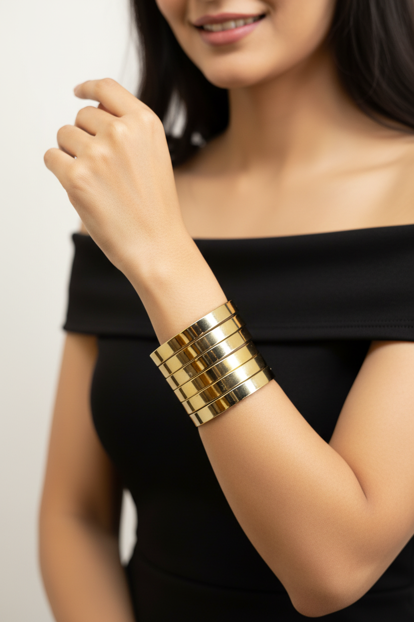 Broad Glass Bangles-RDT2