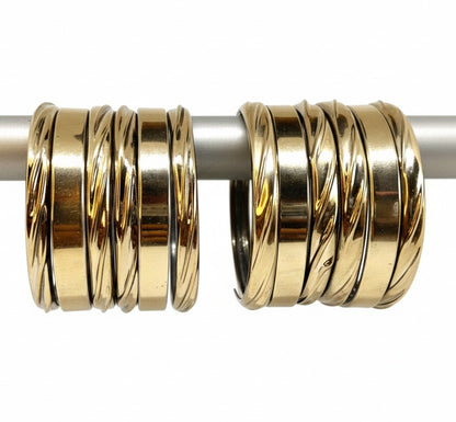 Broad Glass Bangles Set- RDT1