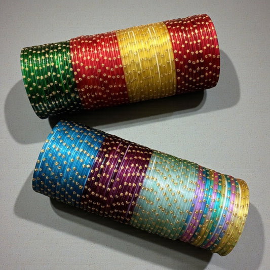 Viral Glass Bangle Set-RDT128