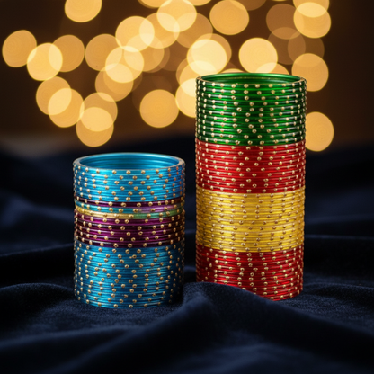 Viral Glass Bangle Set-RDT8601