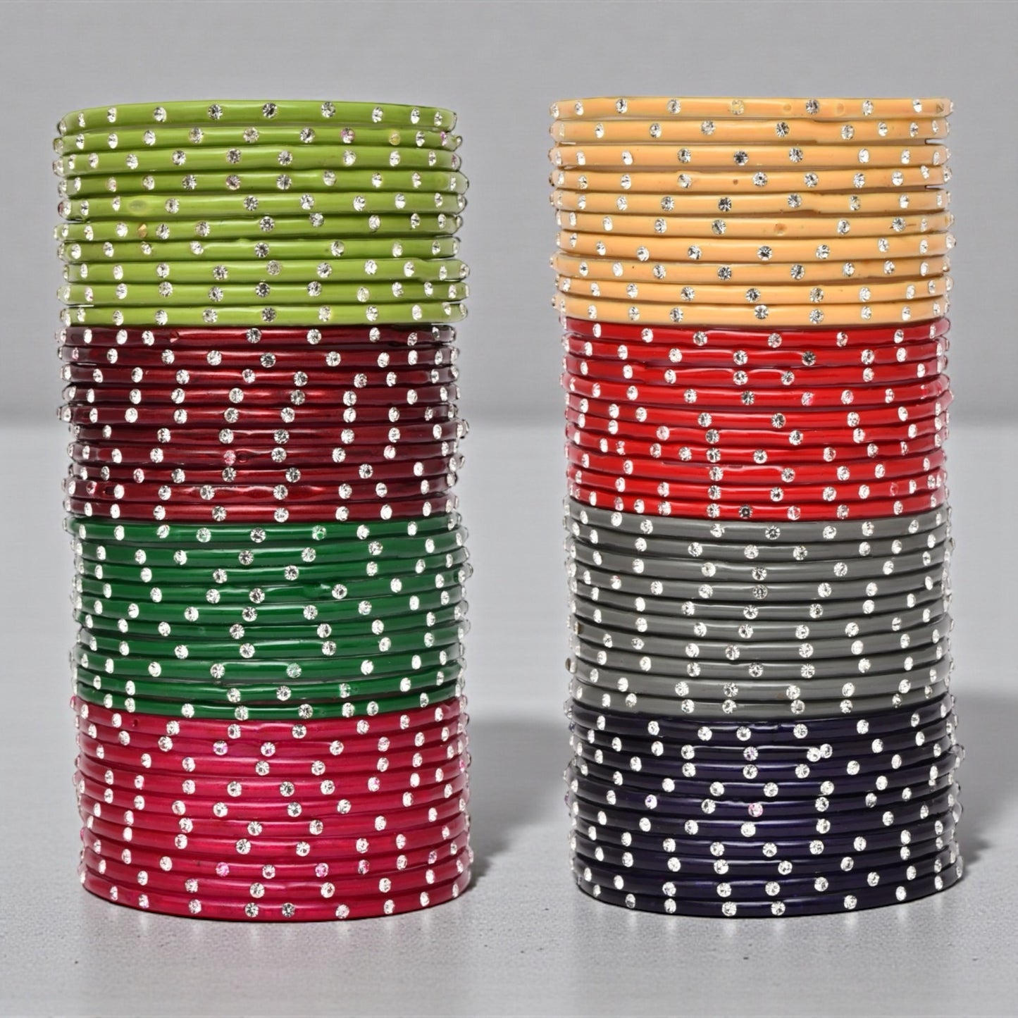 Viral Glass Bangle Set-RDT1281