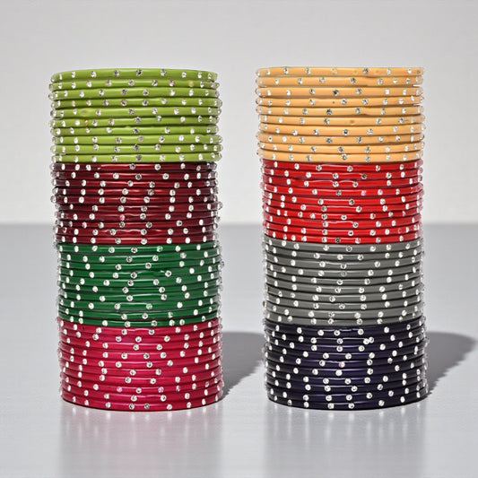 Viral Glass Bangle Set-RDT1281