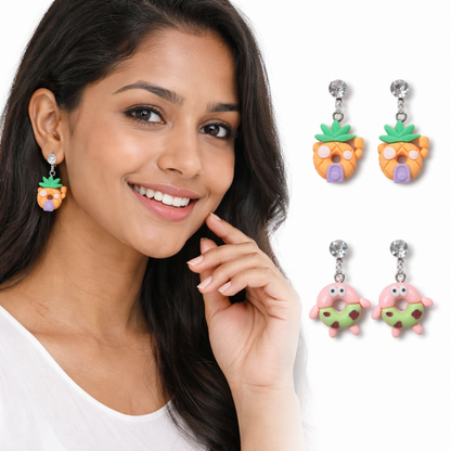 2 Earrings Combo
