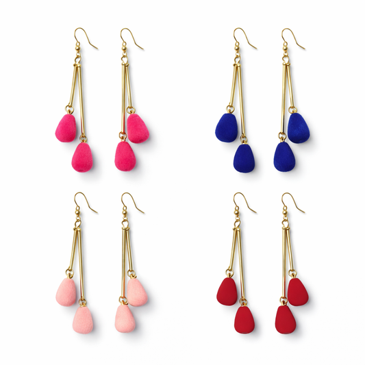 4 Earrings Combo