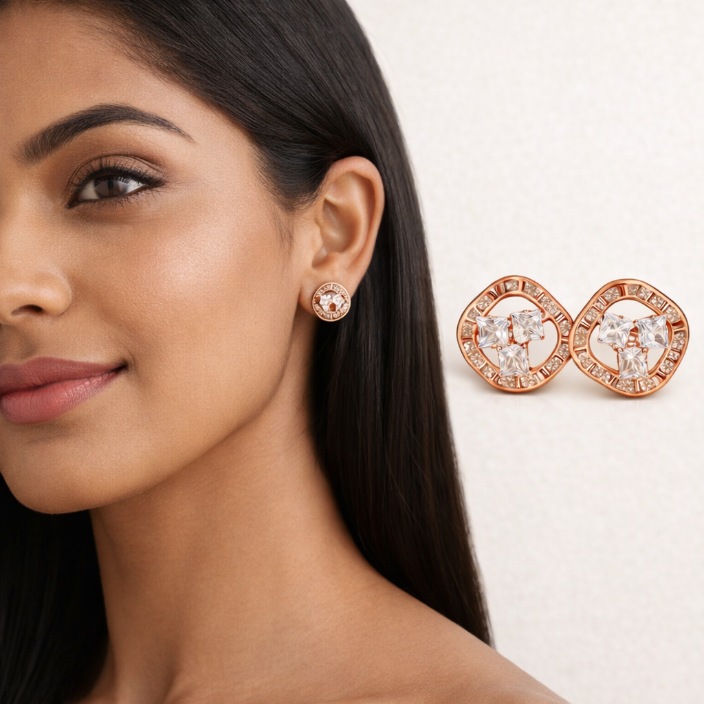 2 AD Earrings Combo