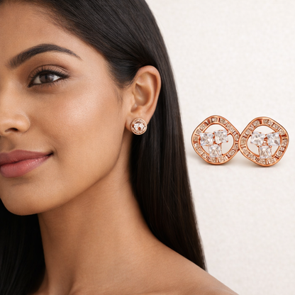 2 AD Earrings Combo