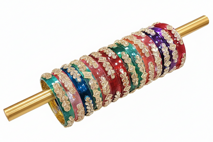 Transparent Bangle Set- 8 Colors