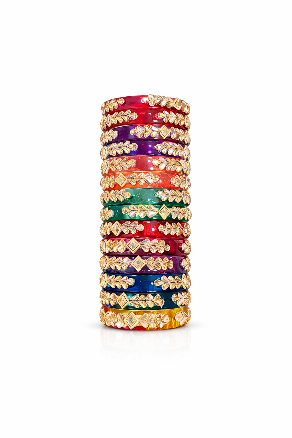 Transparent Bangle Set- 8 Colors