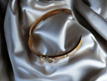 Anti Tarnish Om Bracelet