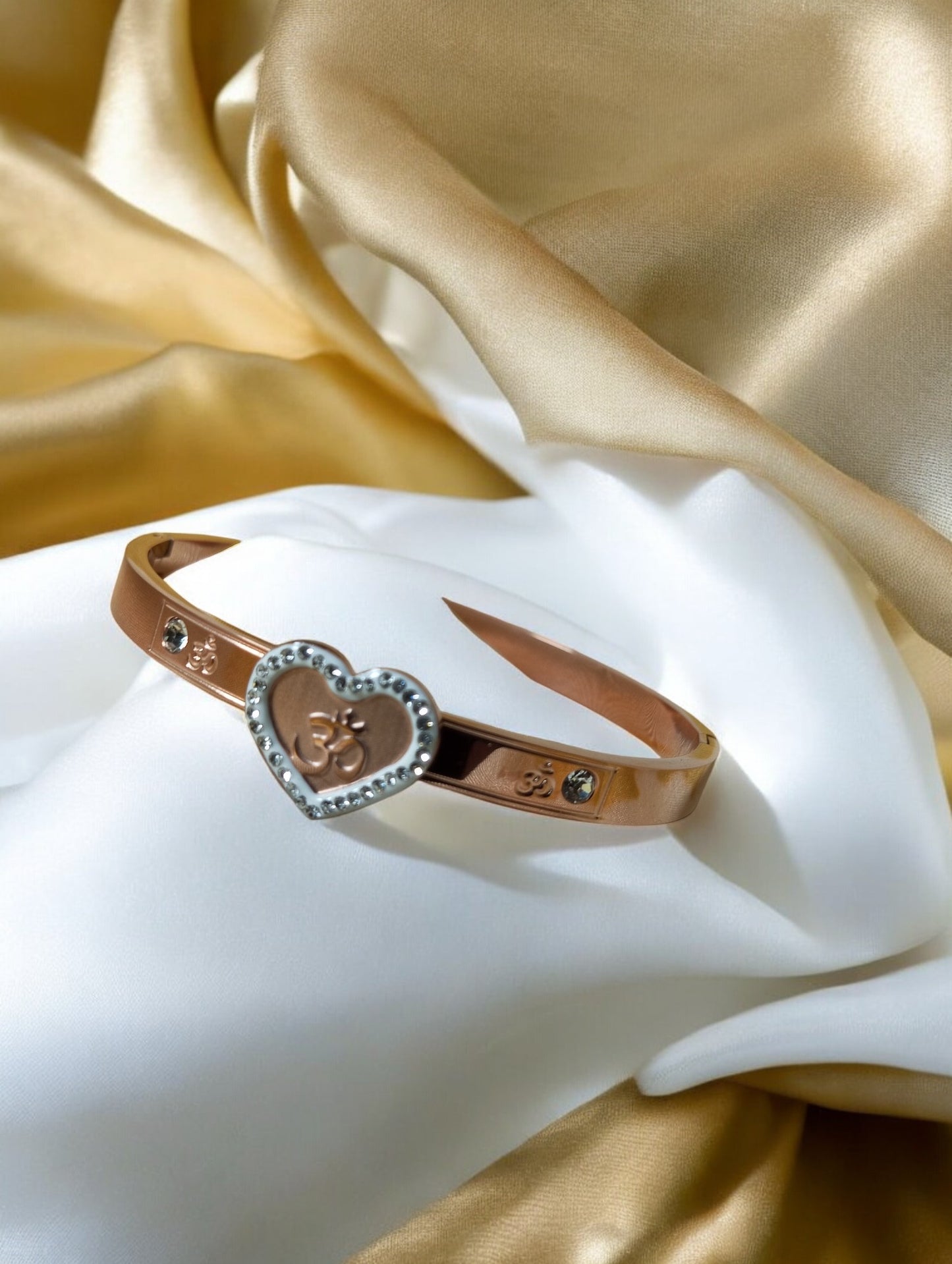 Anti Tarnish Om Bracelet