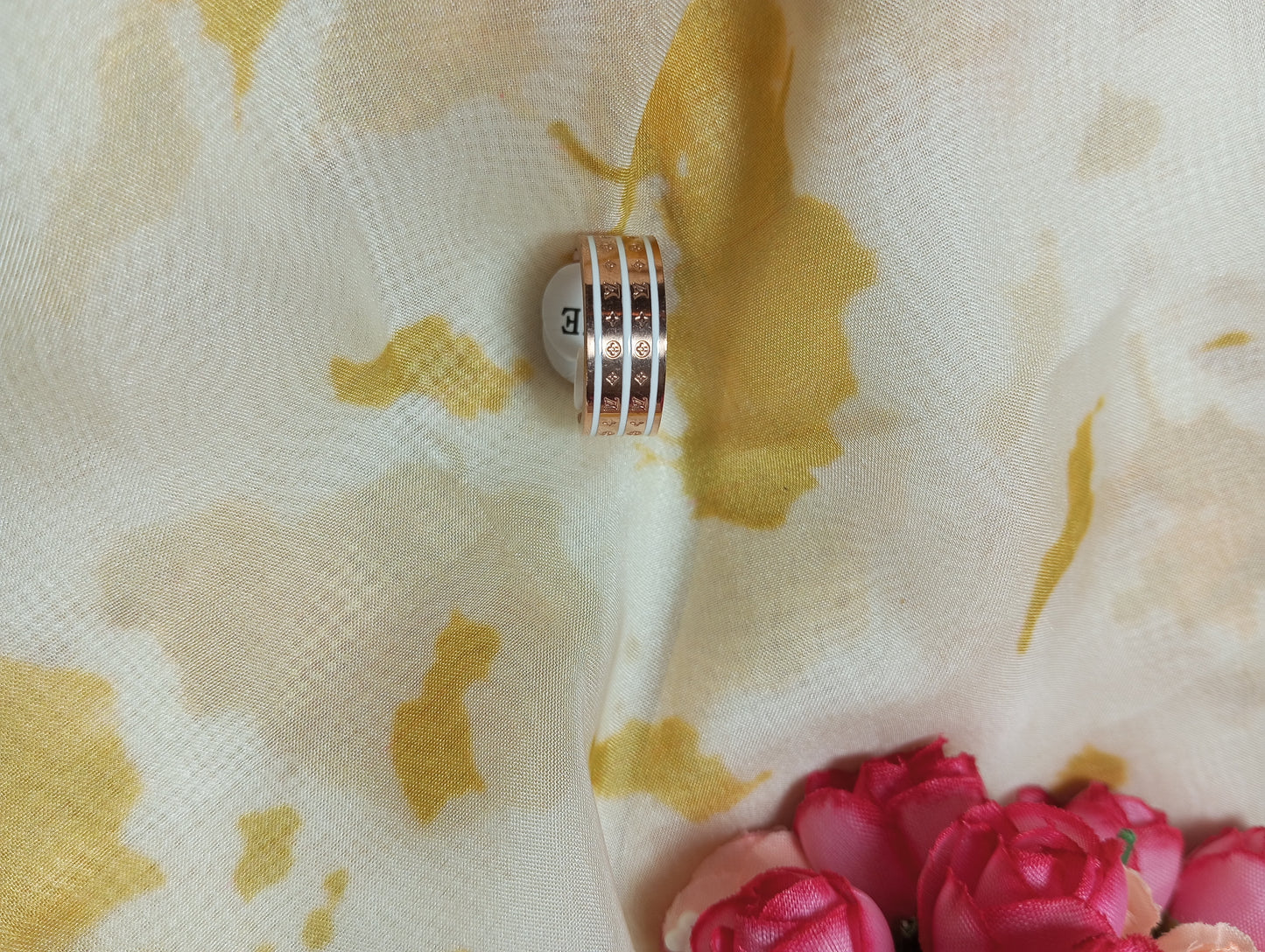 Anti Tarnish Rose Gold Ring- Premium Quality