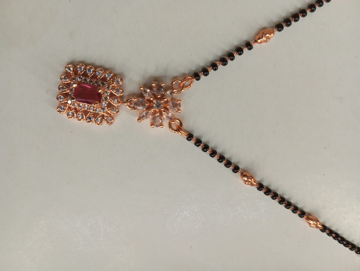 Mangalsutra in Rose Gold
