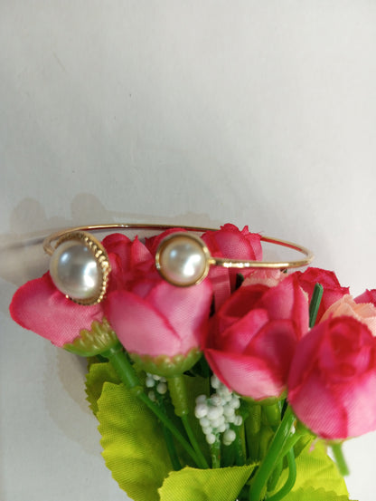 Two Pearls Adjustable Bracelet