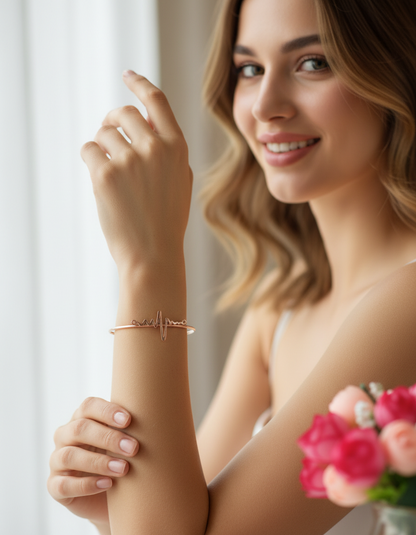 Forever Rose Gold Adjustable Bracelet