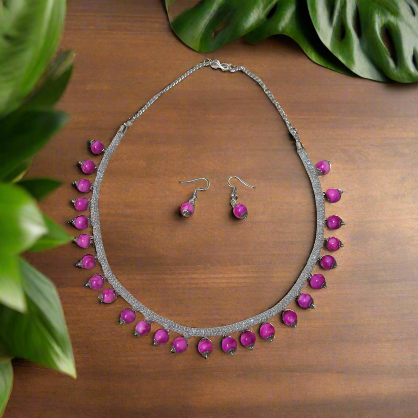 Fashion Necklace with Earrings v45