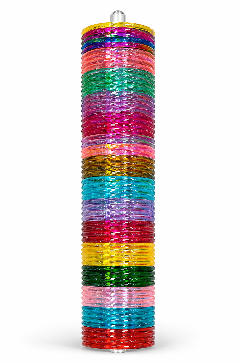 Viral Glossy Crystal Glass Bangles-15 Colors