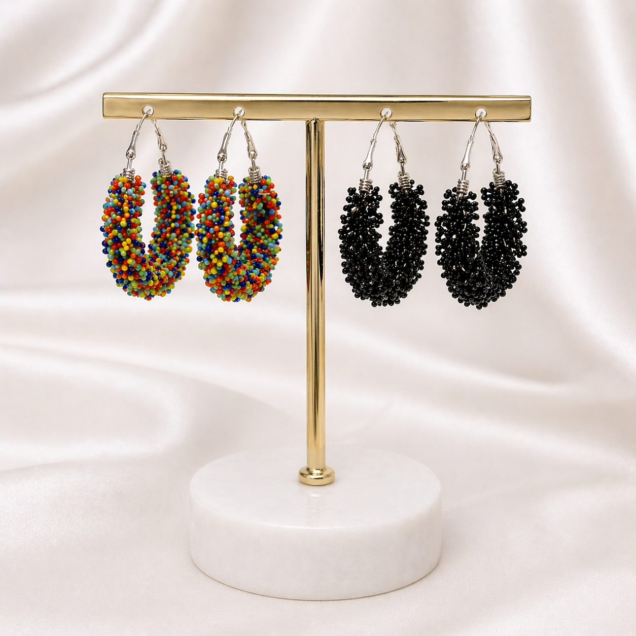 2 Hoops Earrings Combo
