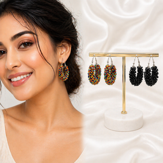2 Hoops Earrings Combo
