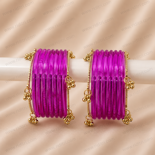 Viral Ghungroo Jelly Glass Bangles_RDTM