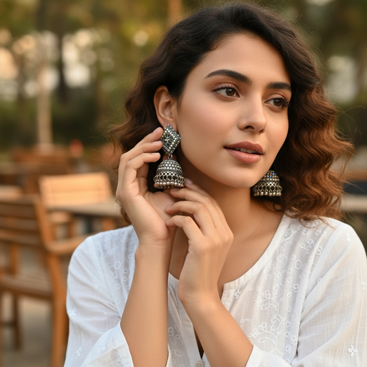 Urvashi Jhumka Earrings