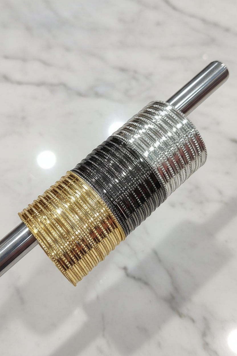 Metal Bangles Combo