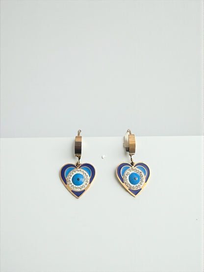 Trendy Evileye Earrings- Anti Tarnish