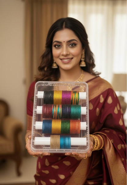Color Pop Glass Bangles Box
