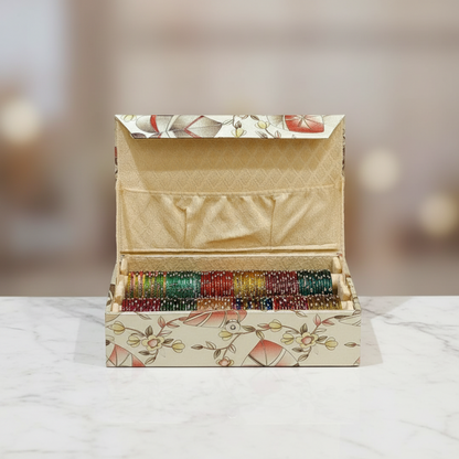 Raindrop Glass Bangles Box-2 Rolls