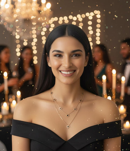 Anti Tarnish Layered Chain Necklace