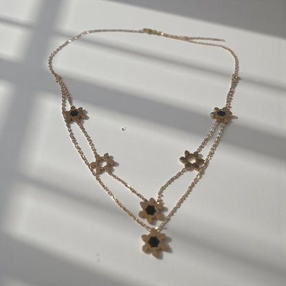 Anti Tarnish Layered Chain Necklace