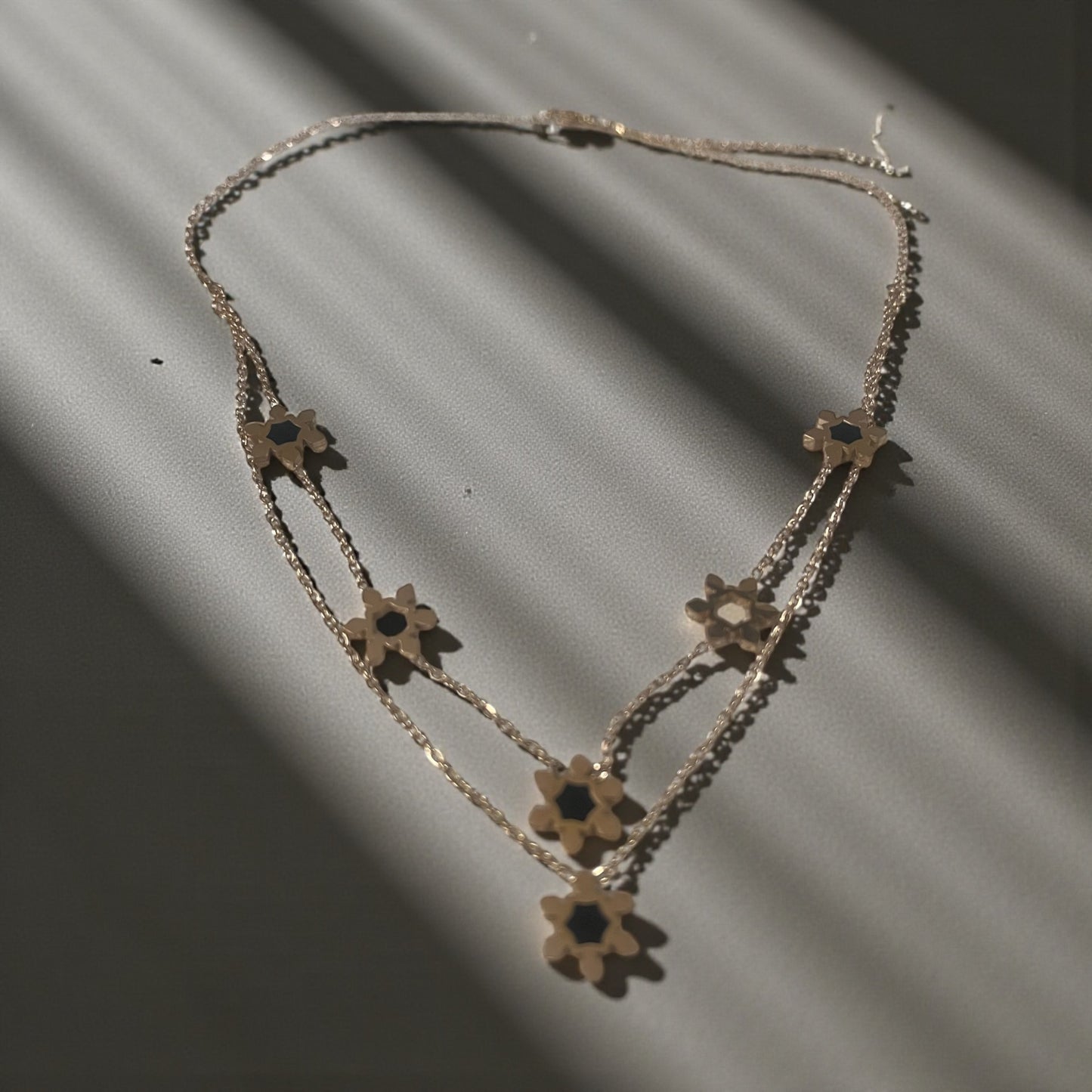 Anti Tarnish Layered Chain Necklace