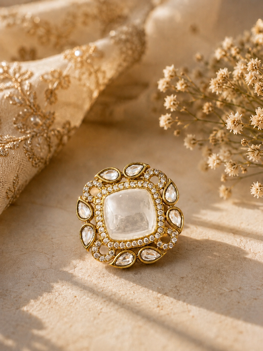 Adjustable Festive Vanya Ring