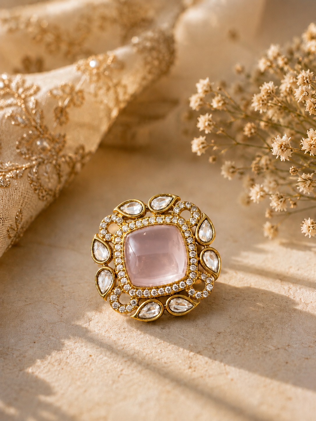Adjustable Festive Light Vanya Ring